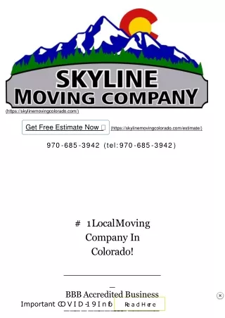 Moving services in greeley