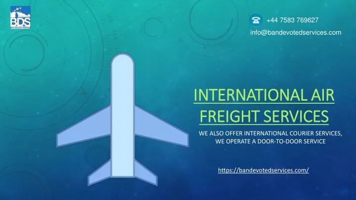 international air freight services