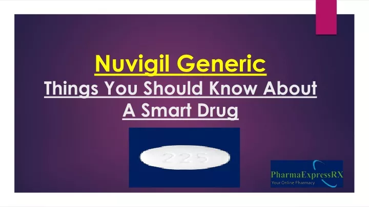 nuvigil generic things you should know about a smart drug