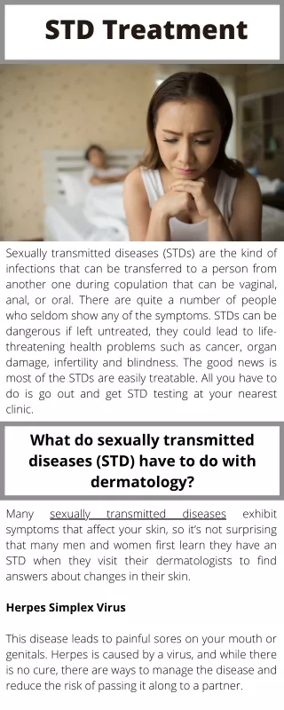 std treatment