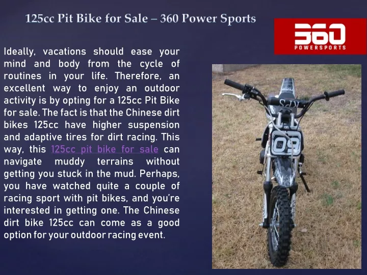 125cc pit bike for sale 360 power sports