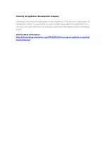 Choosing An Application Development Company - slide 1