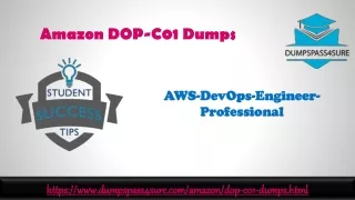 amazon dop c01 dumps