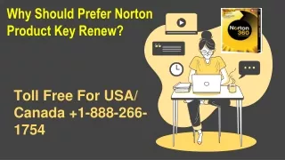 Contact us on ☎   1-888-266-1754 | Why Should Prefer Norton Product Key Renew?