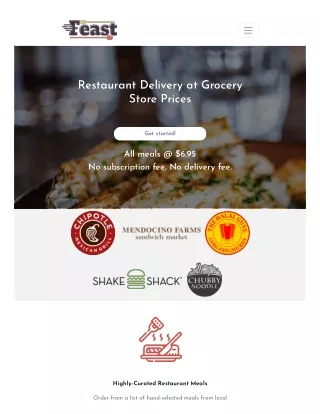 restaurant delivery at grocery store prices