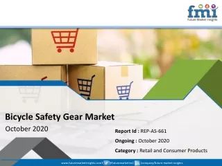 A New FMI Study Analyses Growth of Bicycle Safety Gear Market in Light of the Global Corona Virus Outbreak