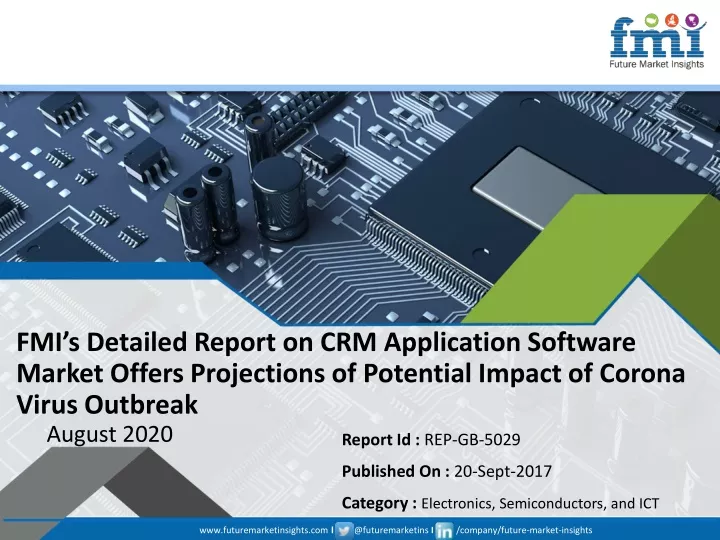 fmi s detailed report on crm application software