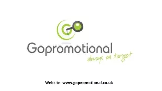 GoPromotional-Always on target