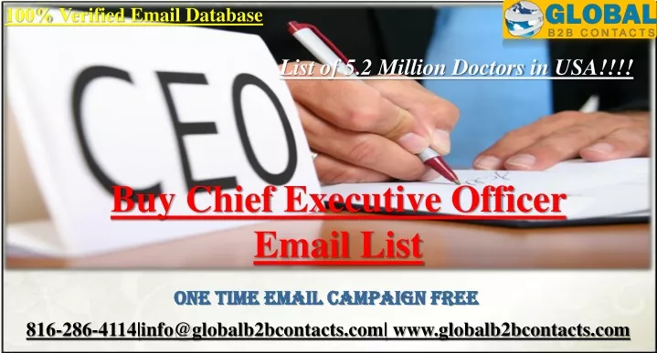 100 verified email database
