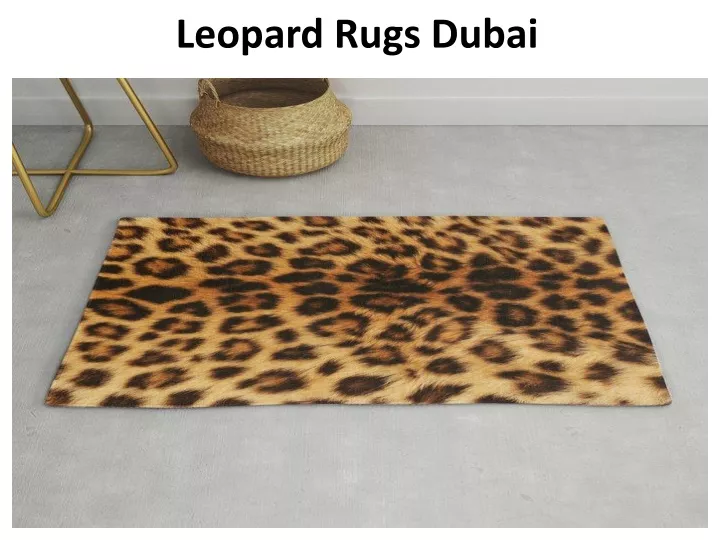 leopard rugs dubai