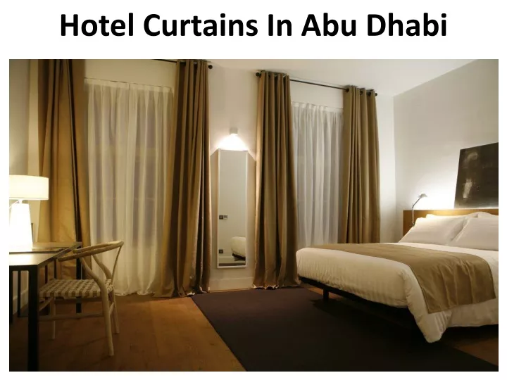 hotel curtains in abu dhabi