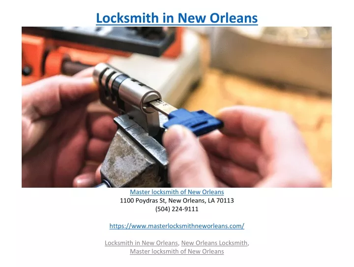 locksmith in new orleans