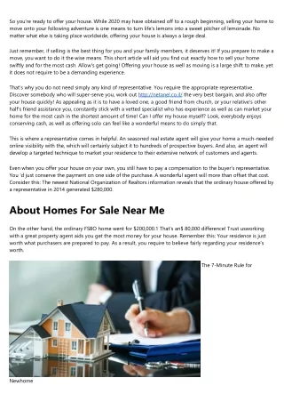 so you re ready to offer your house while 2020
