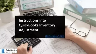 instructions into quickbooks inventory adjustment