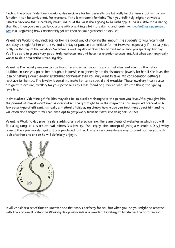 20 Myths About jewelry for valentines day: Busted