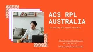 ACS RPL Australia