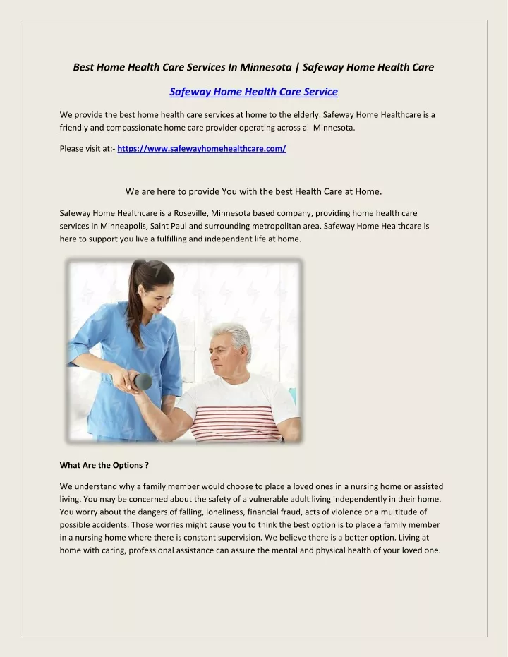 best home health care services in minnesota