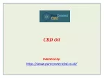 CBD Oil - slide 1