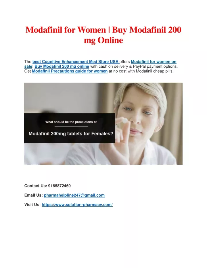 modafinil for women buy modafinil 200 mg online