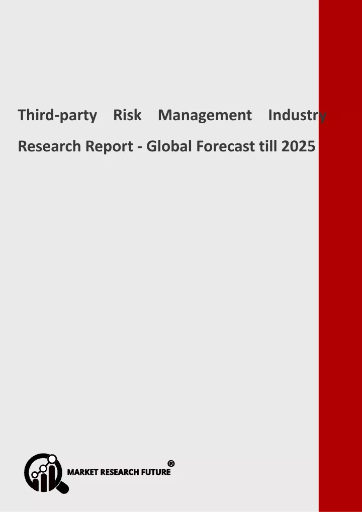 third party risk management industry research