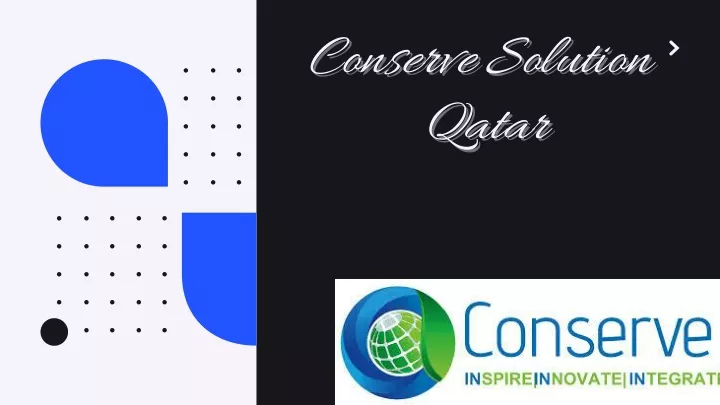 conserve solution conserve solution qatar qatar