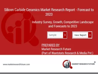 Silicon Carbide Ceramics Market - Analysis, Growth, Share, Research, Size, Trends and Forecast 2023