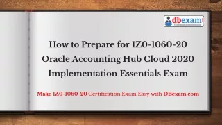 how to prepare for 1z0 1060 20