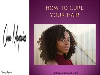 how to curl your hair