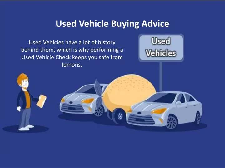 used vehicle buying advice