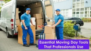 Essential Tools You'll Need on Moving Day