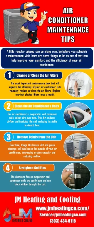 AIR CONDITIONER MAINTENANCE TIPS