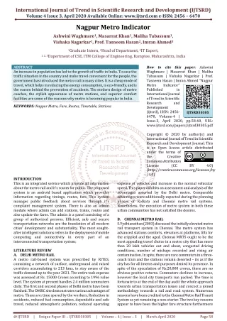 international journal of trend in scientific