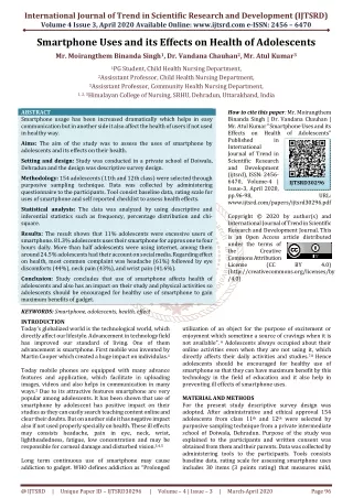 international journal of trend in scientific