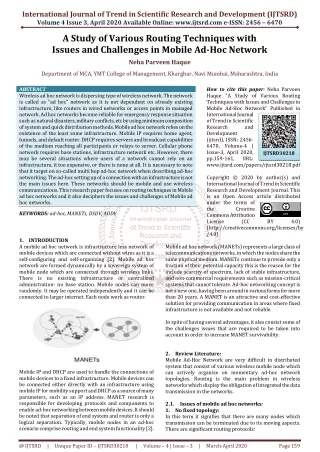 international journal of trend in scientific
