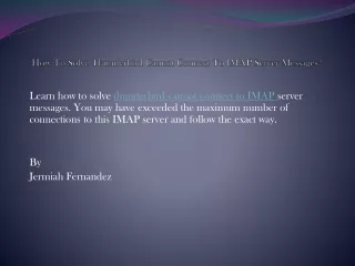 how to solve thunderbird cannot connect to imap server messages