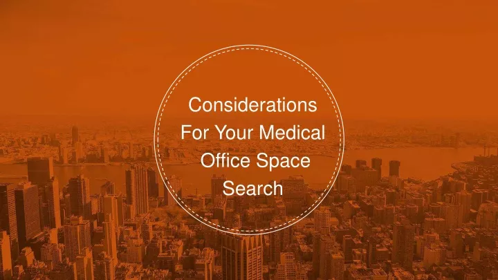 considerations for your medical office space