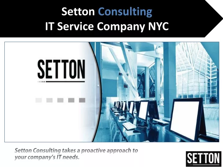 setton consulting it service company nyc