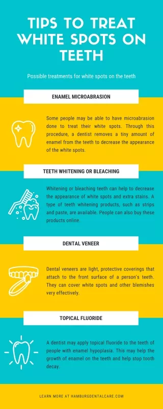 Tips to treat white spots on teeth