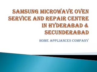 Samsung Repair Center in Hyderabad