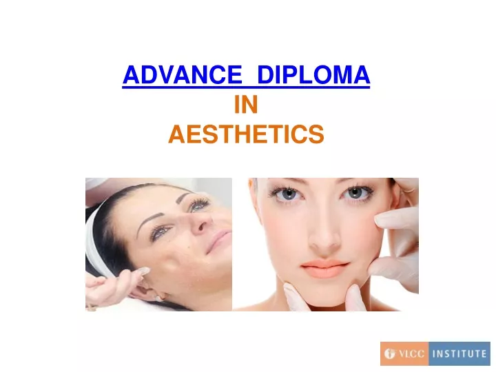 advance diploma in aesthetics