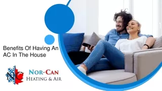 benefits of having an ac in the house