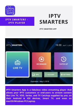 Get IPTV Smarters App With Your Branding