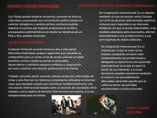 Convenios y acuerdos Internacionales
