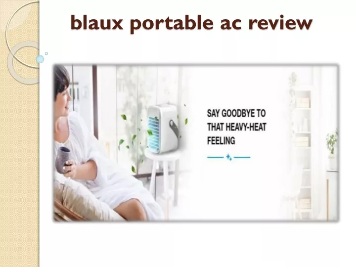 blaux portable ac review