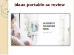 blaux portable ac review | blaux portable air conditioner