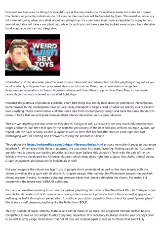 however sex toys aren t a thing for straight guys