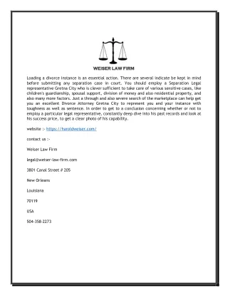 loading a divorce instance is an essential action