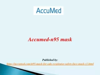 accumed n95 mask published by https accumed