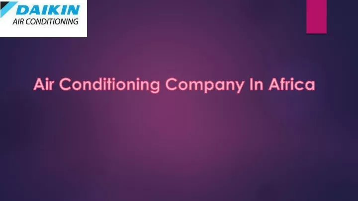 air conditioning company in africa
