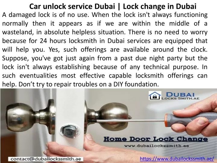 car unlock service dubai lock change in dubai